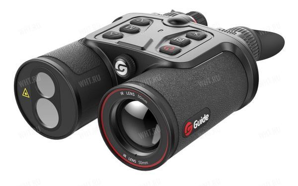 Тепловизионный бинокль Guide TN450 LRF (400x300, 12µm, F50mm, 3,2...12.8x, NETD<30mK) картинка анонса на сайте WHT.ru
