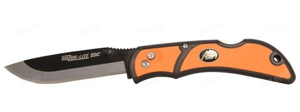 Складной нож со сменными лезвиями Razor-Lite EDC, оранжевый